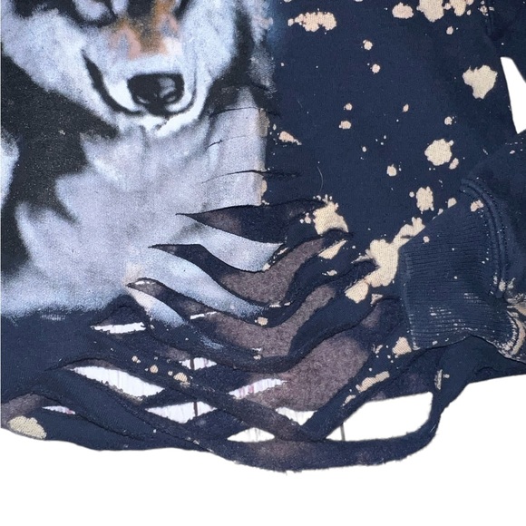 Covington wolf cropped sweatshirt - Picture 3 of 4